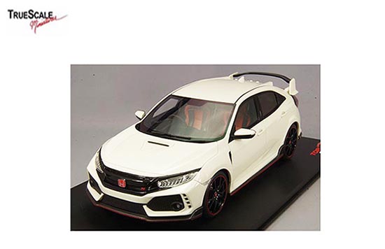 TrueScale 1/18 Honda Civic Type R RHD Championship Whit